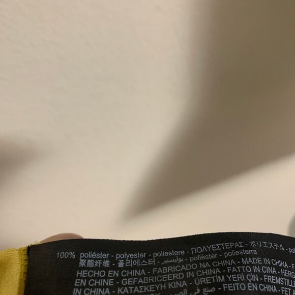 Zara Multicolor Tie Front Cropped Top Womens Size M - Picture 7 of 8